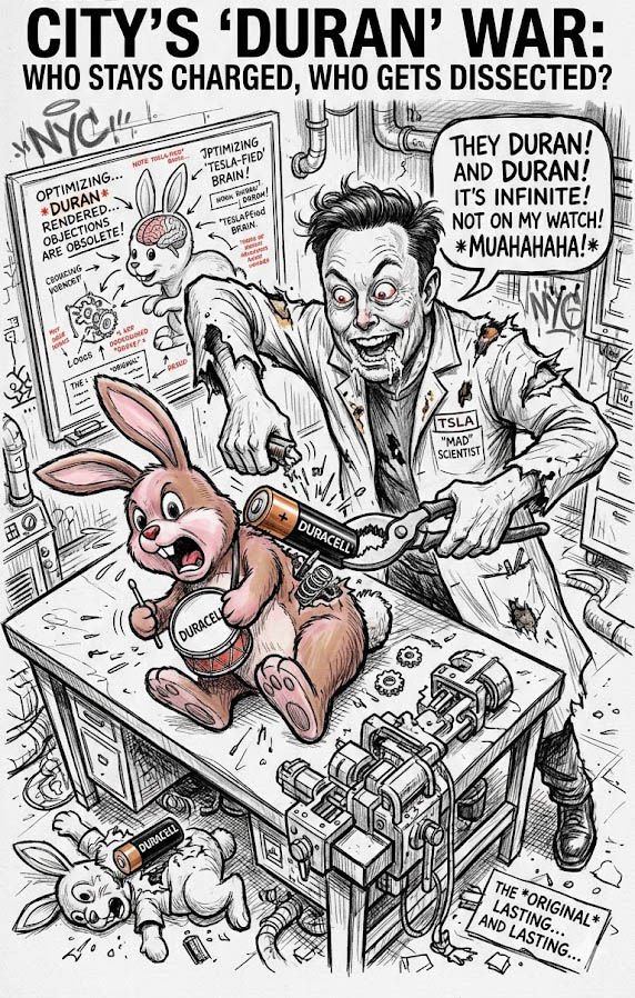 Elon Musk Dissects Duracell Bunny in Late-Night Meltdown: "They Last Too Long, It's Unnatural!"